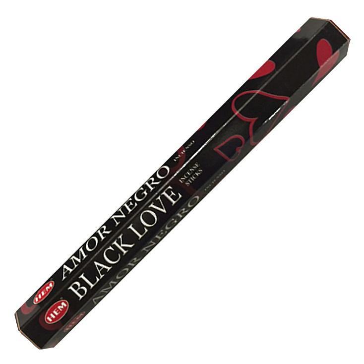 HEM Black Love Incense Sticks for Attracting Deep, Passionate Connection