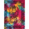 Lord Ganesh Tie dye Poster Wall Hanging Handmade Cotton Tapestry 40"x30" inch VTrendz