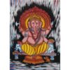 Ganesha Poster Wall Hanging Handmade Cotton Tapestry 40"x30" inch VTrendz