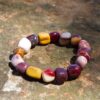 The Earth-Blood Stabilizer: 14mm Mookaite Jasper Bracelet - Image 2
