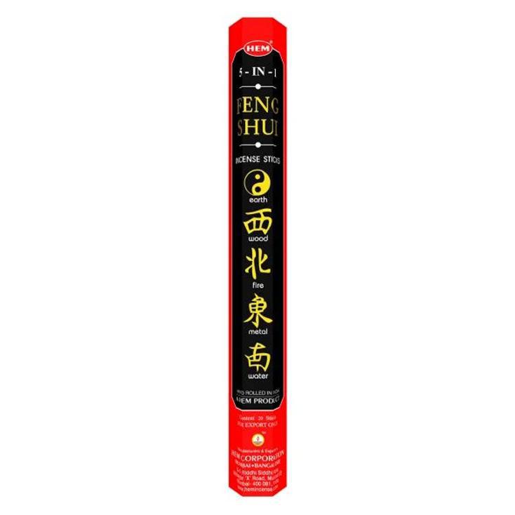 HEM Feng Shui 5-in-1 Incense Sticks for Harmonizing the Five Elements and Positive Flow