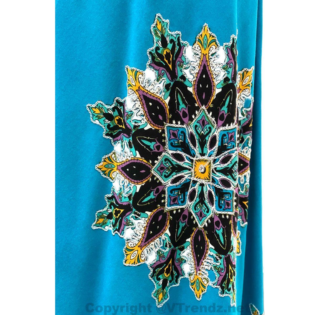 Jamawar Scarf Dress Dori with Halter Neck & Back Ties - Image 54