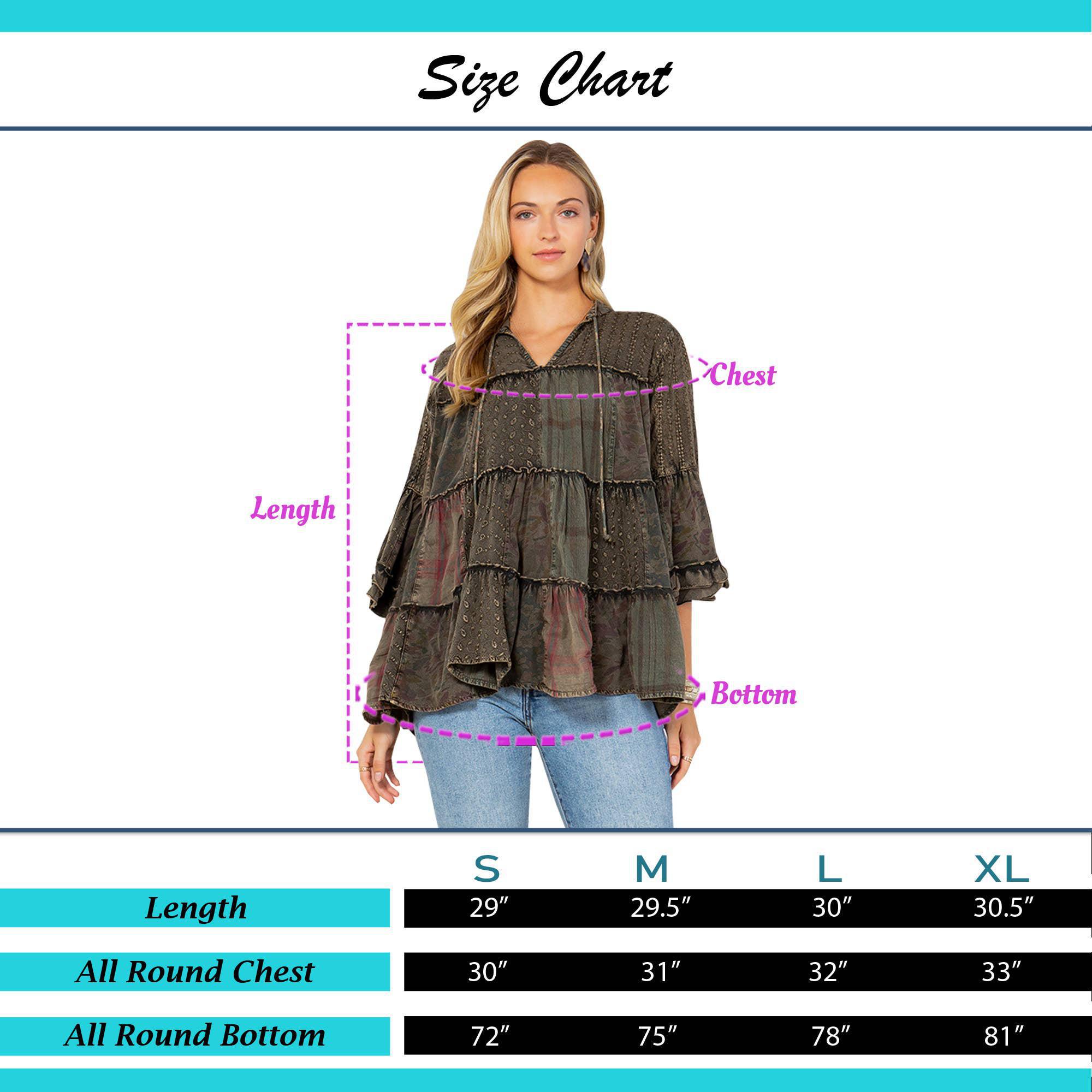 Overdyed Patchwork Jhabla Top with Embroidery - Image 7