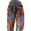 Striped Patch Boho Pants VTrendz