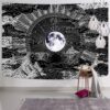 Moon with Mountain Tapestry 84" x 54" - Image 2