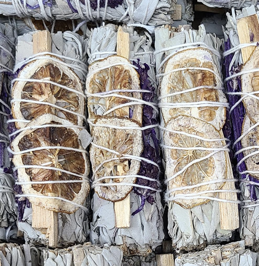 Ultimate Sacred Herb Smudge Stick for Complete Cleansing, Blessing, and Protection 4" - Image 5