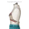 Crochet Bikini Top with Striped Pattern/ Crop Top/ Bra Top, Handmade, 1 Size Fits Most - Image 10