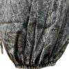 Mineral Washed Black Knee Patch Elastic Bottom Pants VTrendz