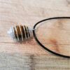 Cage with Tiger Eye Pendant Necklace Natural Crystals For Energy Balancing, Meditation, Reiki, Healing Approx. 2cm Pendant - Image 2