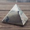 Pyrite Wealth Pyramid: The Iron Shield of Prosperity (2-Inch) VTrendz