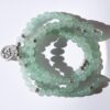 Green Aventurine 108 Mala 6 & 8mm Beads Natural Stone Bracelet Mala Prayer Beads OM Charm Meditation Necklace VTrendz