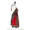 Hand-Printed Jamawar Short Scarf Halter Dress VTrendz