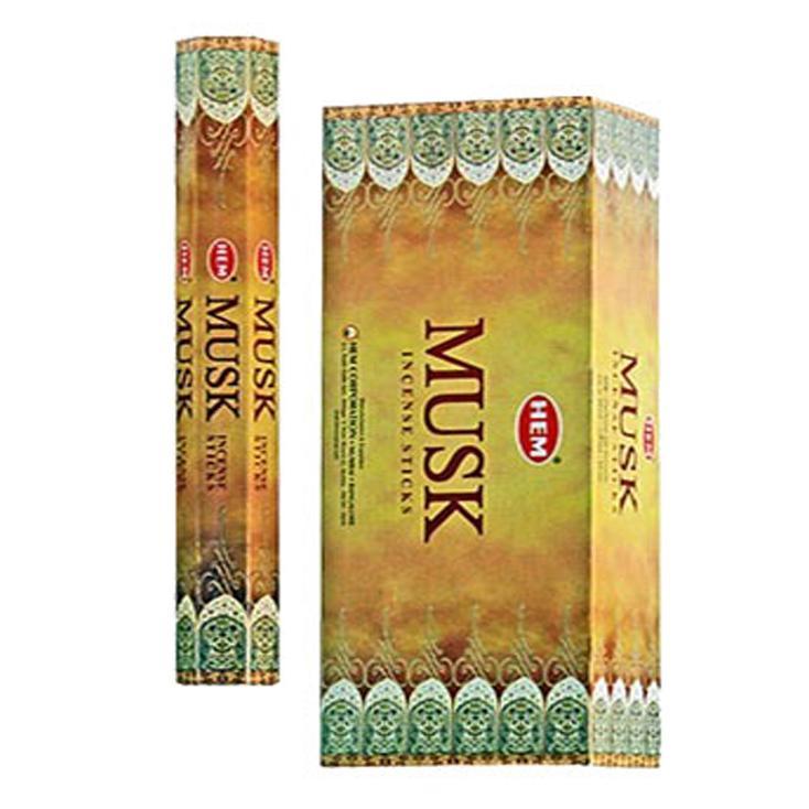 Hem Musk Incense Sticks for Invoking Warmth, Serenity, and Spiritual Comfort
