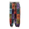 Plain & Striped Sacred Symbol Patchwork Pants VTrendz