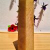 Golden Quartz Obelisk Tower: Solar Power & Metaphysical Balance Jumbo Healing Wand VTrendz
