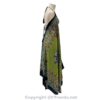 Jamawar Scarf Dress Dori with Halter Neck & Back Ties VTrendz