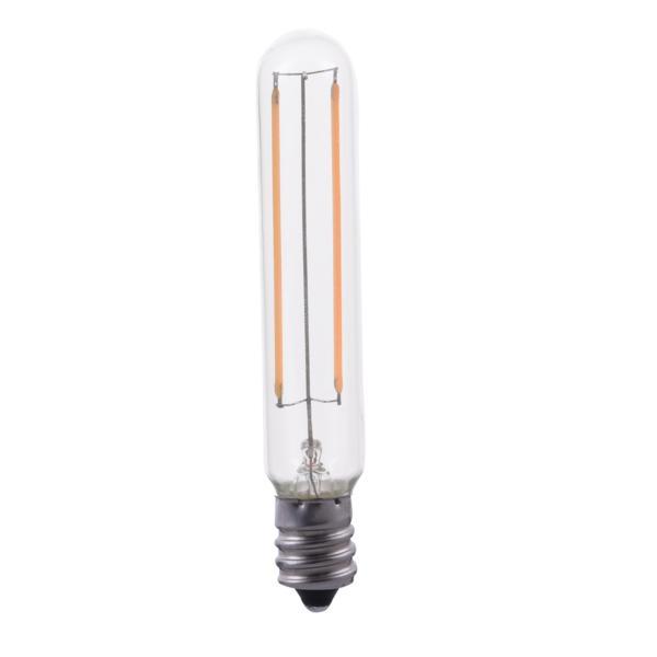 25 Watt candelabra E12 base T6 4W 2700K LED light bulb Lumen 300