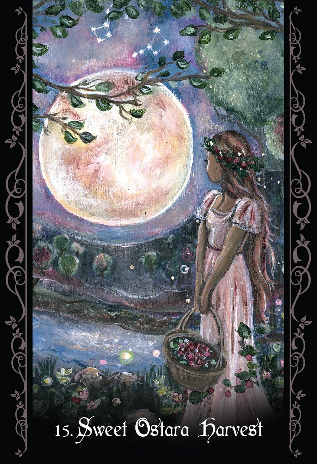 The Solitary Witch Oracle- Lore, Wisdom & Light for Your Magical Path, by Lucy Cavendish - Image 2