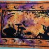Mushroom Fairy Wall Hanging Handmade Cotton Tapestry 84"x54" inch VTrendz