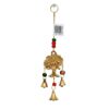 Tree of Life Brass Windchime with Beads 9"L - Image 2