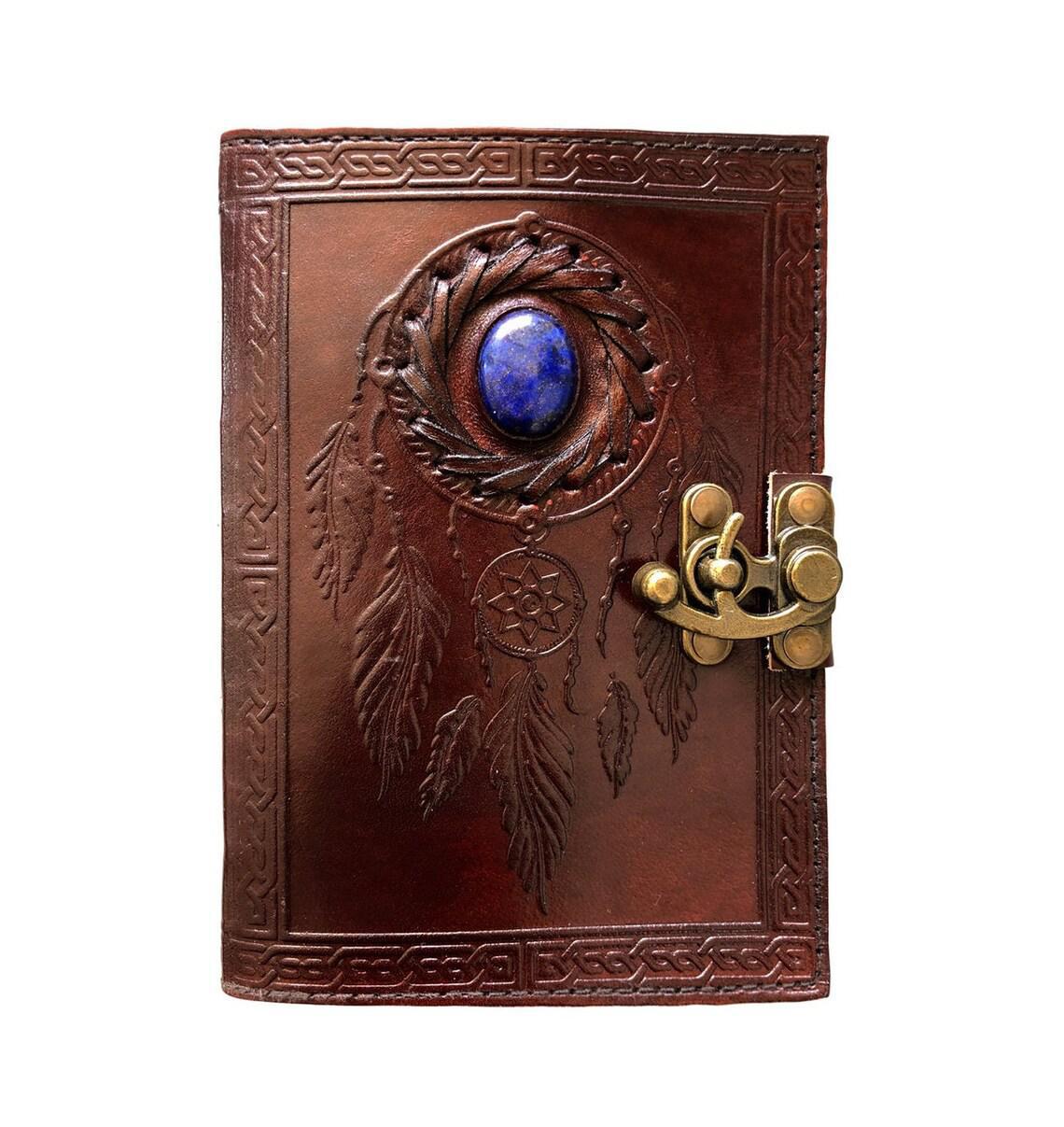 Dreamcatcher Lapis Lazuli Journal | Codex of Visions