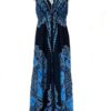 Batik Scarf Dress Dori with Halter Neck & Back Ties VTrendz