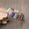 7-Chakra Bracelets Unisex Adjustable Metaphysical, Tranquility VTrendz