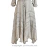 Long Sleeves Victorian Style Corset Dress with Georgette Lace & Threadwork VTrendz