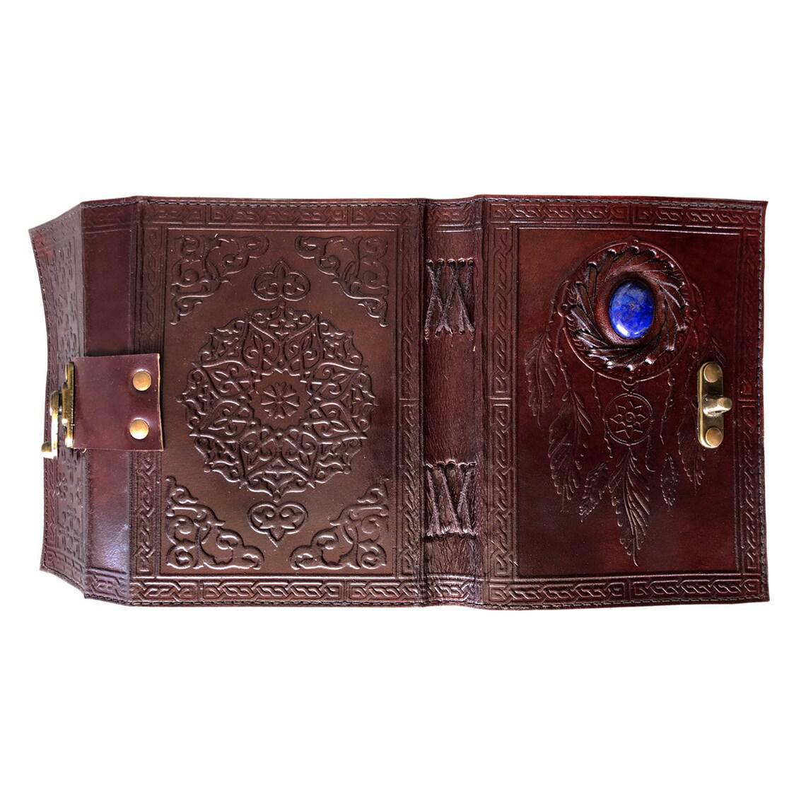 Dreamcatcher Lapis Lazuli Journal | Codex of Visions - Image 4
