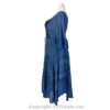 Long Sleeves Victorian Style Corset Dress with Georgette Lace & Threadwork VTrendz