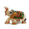 Yellow Quartz Elephant Carved Statue Handmade Natural Crystals for Positivity and Energy Balancing Symbol of Goodluck, Strength, Protection, Wisdom, Power, and Integrity Approx. 6-7 cm or 2.5-3 inches VTrendz