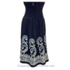 Batik Printed 8 Kali Convertible Midi Dress VTrendz