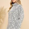 PRINTED LONG SLEEVE TOP - Image 4