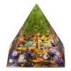 7-Chakra with Tree of Life Orgonite Pyramid 3*3*4 inch VTrendz