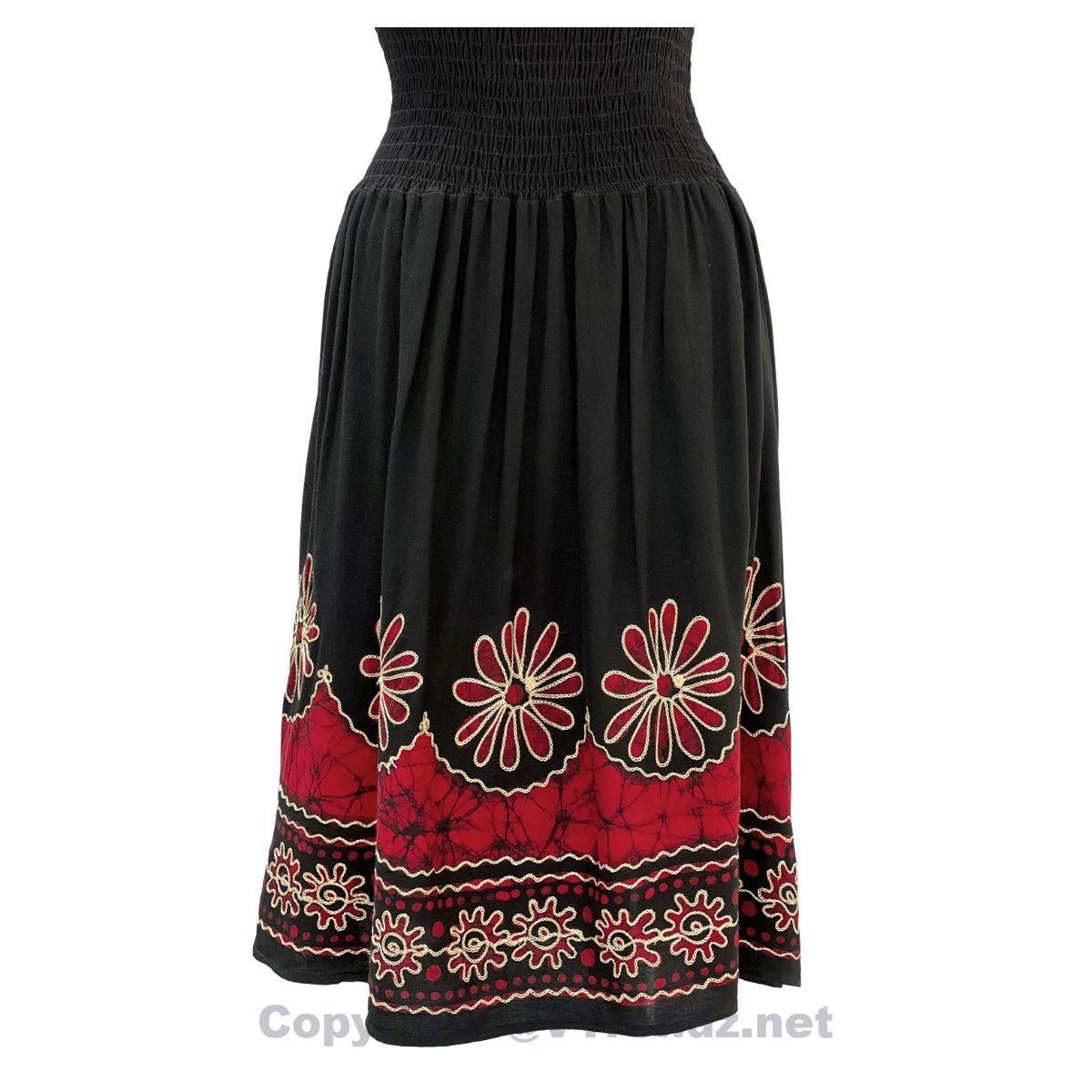Batik Printed 8 Kali Convertible Midi Dress - Image 22
