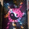 Yin Yang Mandala Tie dye Poster Wall Hanging Handmade Cotton Tapestry 40" x 30" inch VTrendz