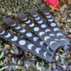 Phases of the Moon Incense Stick Burner | Lunar Cycle Ash Catcher (10"L) VTrendz
