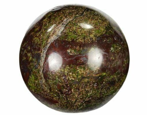 Dragon's Blood Jasper Sphere – The Artifact of Courage & Self-Discovery