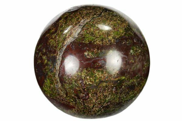Dragon's Blood Jasper Sphere – The Artifact of Courage & Self-Discovery