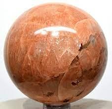 Peach Moonstone Sphere – The Artifact of Emotional Brilliance & Divine Receptivity