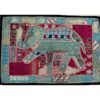 VPT-E14 Elephant Wall hanging Vintage Patchwork Tapestry Bohemian Handmade Beaded Embroidered Ethnic Hippie Indian Wall décor 40 x 60 Inches VTrendz
