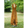 High Low Front Flap Silk Bohemian-Inspired Chic dress with Halter Neck One size Fits Most - Image 5