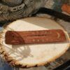 Moon & Stars Brass Inlay Wood Ash Catcher | Celestial Path (6"L) VTrendz