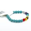 Turquoise & 7-Chakra Elephant Bracelet: The Traveler’s Shield & Ancient Alignment VTrendz