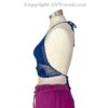 Crochet Bikini Top with Flowers Knit/ Crop Top/ Bra Top, Handmade, 1 Size Fits Most - Image 11