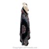 Jamawar Scarf Dress Dori with Halter Neck & Back Ties VTrendz