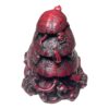 Red Feng Sui Three Tiers Tortoise 3.5"x 4.75"x 2.75" - Image 2