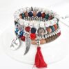 Lava Stone 4 in one Bracelet Bangles - Image 3