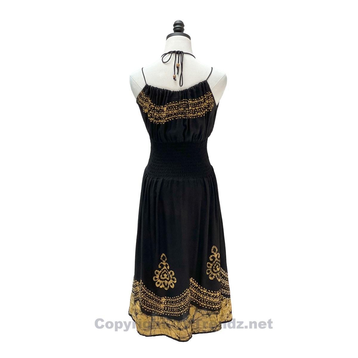 Batik Printed 8 Kali Convertible Midi Dress - Image 45