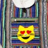 Cat w/HeartEyes Embroidered Bohemian Hobo Bags VTrendz